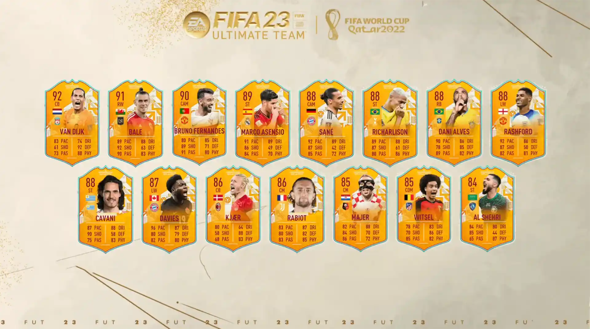 FUT 23 World Cup Stories Promo Event
