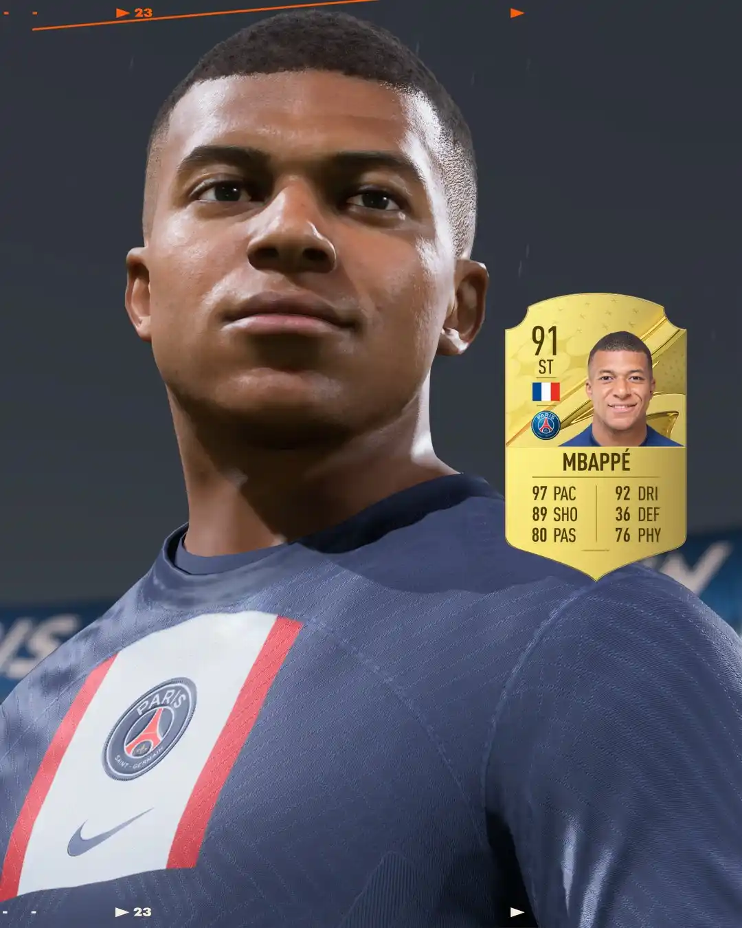 FIFA 23 -MESSI, RONALDO, MBAPPE, NEYMAR, HAALAND ALL STAR