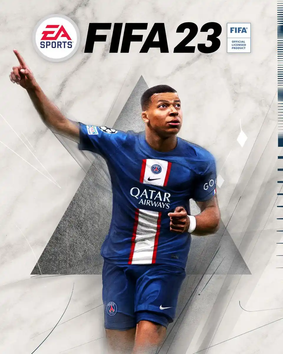 Here's the FIFA 23 cover - the last developed by EA