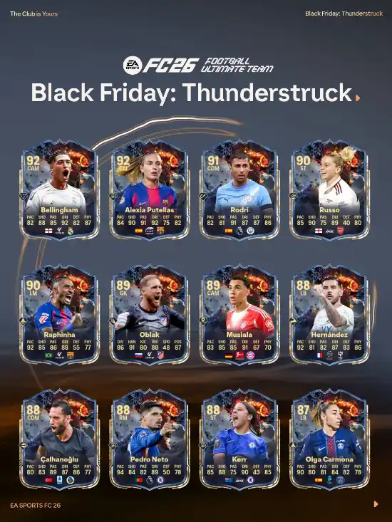FC 26 Black Friday - Thunderstruck Team