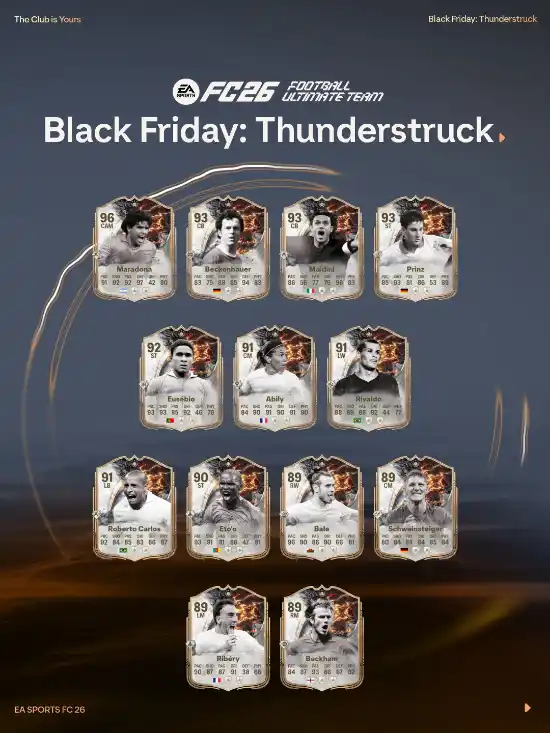 FC 26 Black Friday - Thunderstruck Team