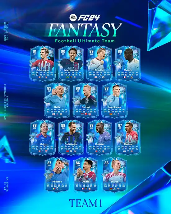 FC 24 Fantasy - Team 1