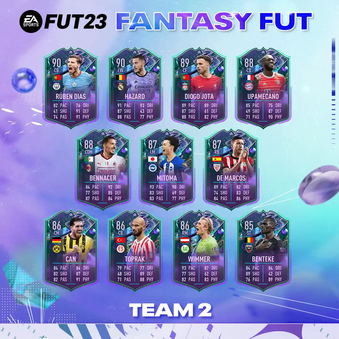 Evento FUT Fantasia para FIFA 23 Ultimate Team