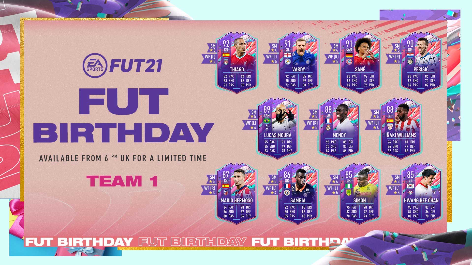 FIFA 22) Fut Birthday é o novo evento do game no modo FUT - SBT