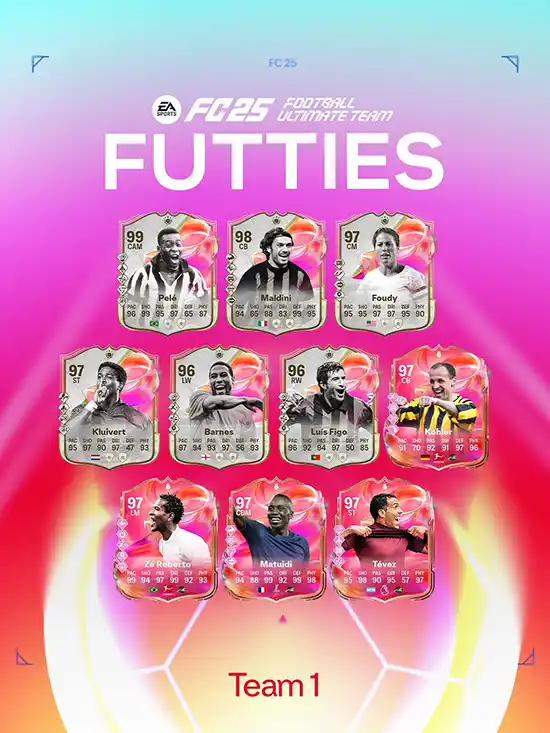 FC 25 FUTTIES - Icons & Heroes Team 1