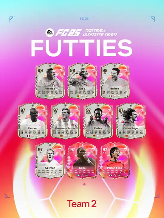 FC 25 FUTTIES - Icons & Heroes Team 2