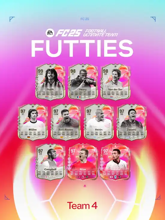 FC 25 FUTTIES - Icons & Heroes Team 4
