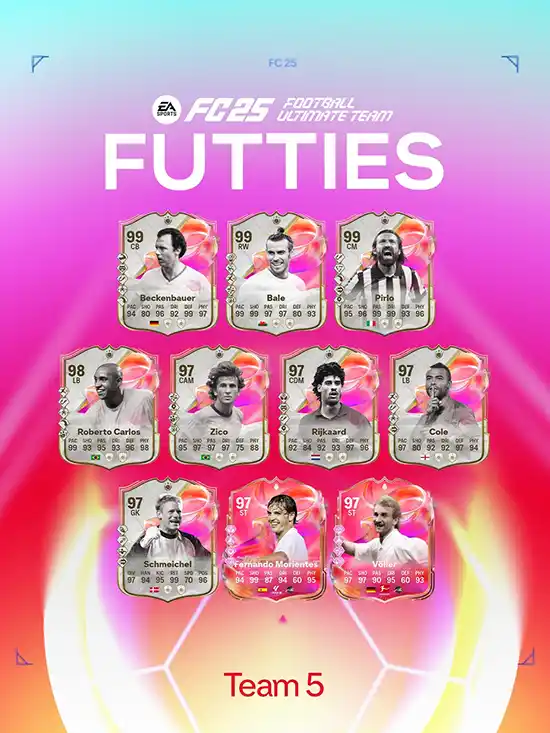 FC 25 FUTTIES - Icons & Heroes Team 2
