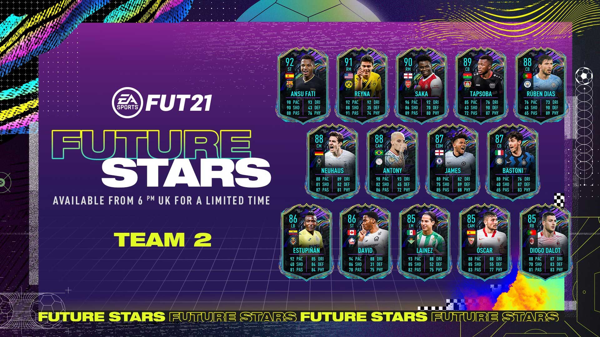 Futuras Estrellas en FIFA 21
