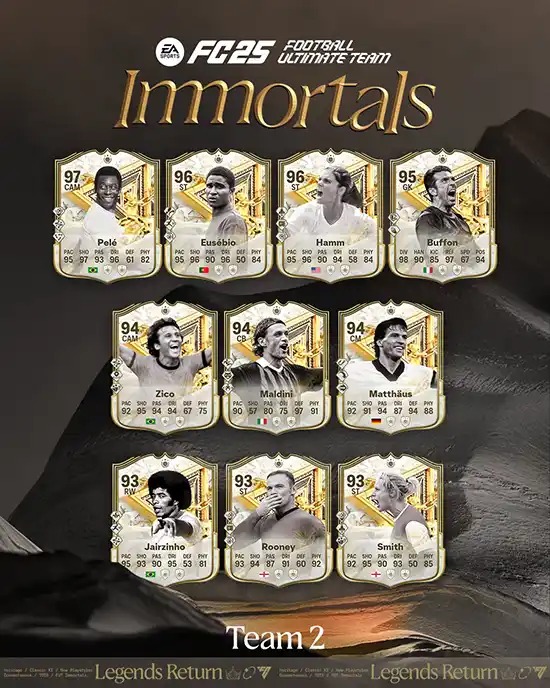 FC 25 Immortals - Team 1