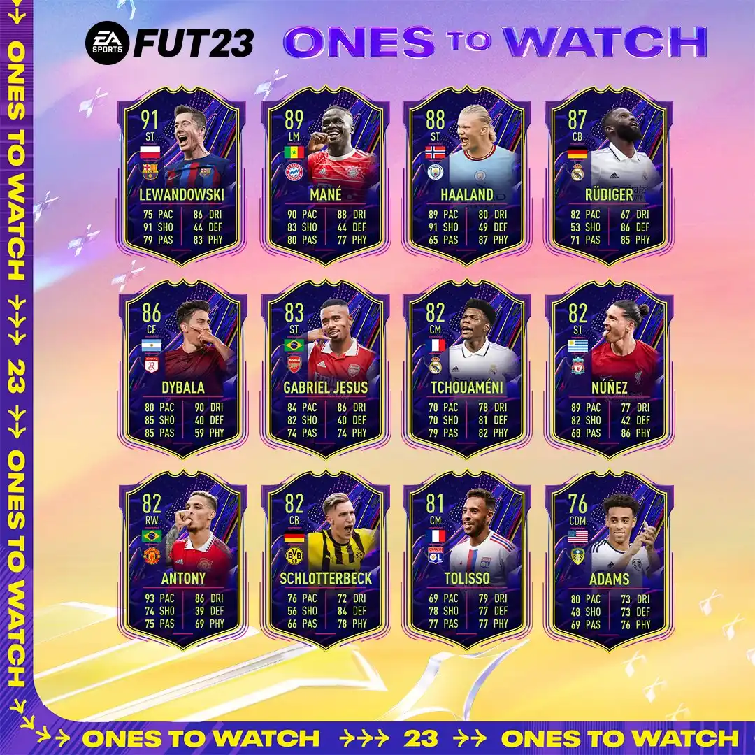 FUT 23 Ones to Watch Promo Event