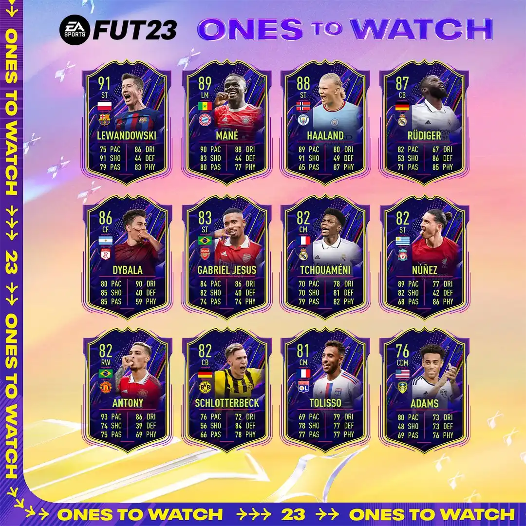 Ones To Watch - FIFA 23 Ultimate Team (FUT 23) - Electronic Arts Official