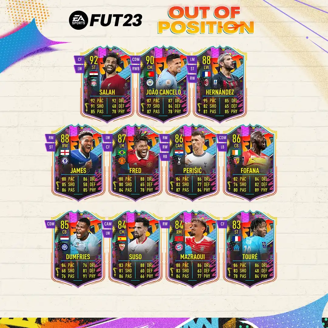 Fora de Posição - FIFA 23 Ultimate Team (FUT 23) - Site oficial da