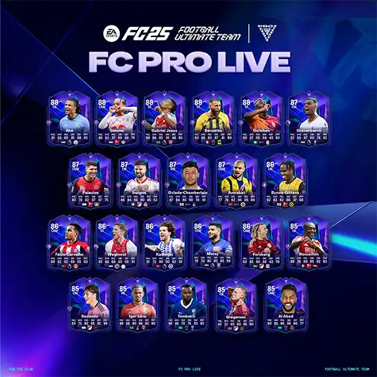 FC 25 Pro Live - Team 1