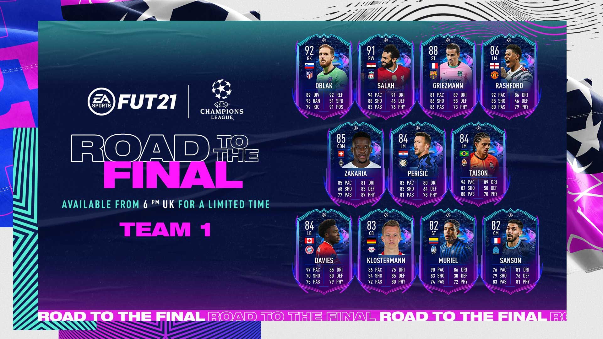 CHAMPIONS LEAGUE FOI ATUALIZADA NA FASE DE GRUPOS DO FIFA 21