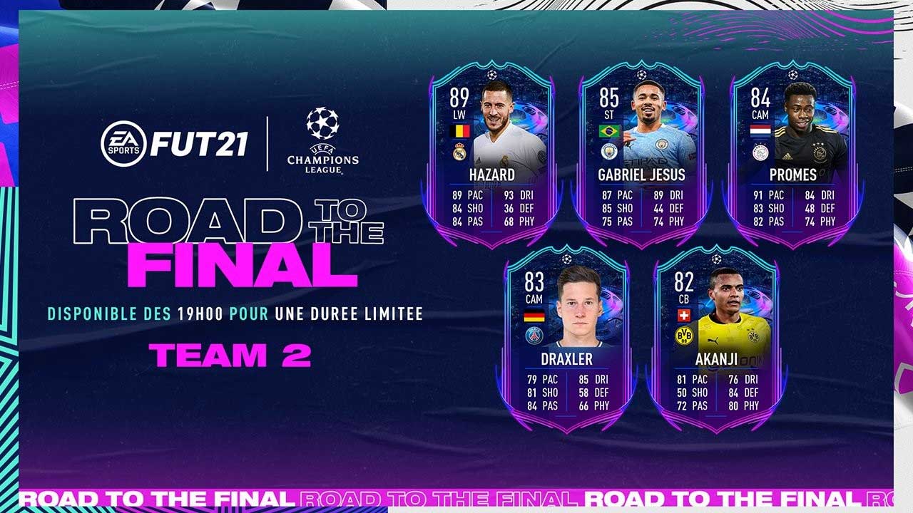 Fut 21 Road To The Final Event And Special Themed Player Items