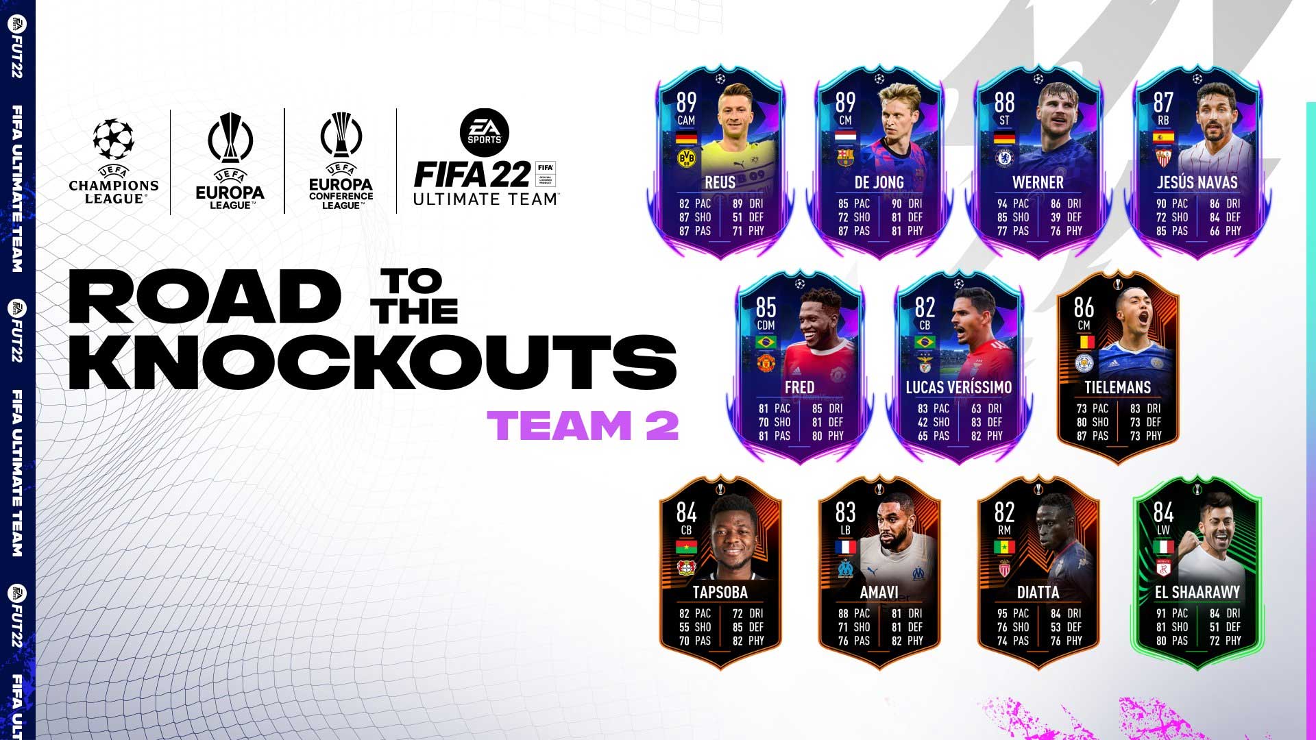 FIFA 22 recebe novas cartas Road to the Knockouts para o Ultimate Teams