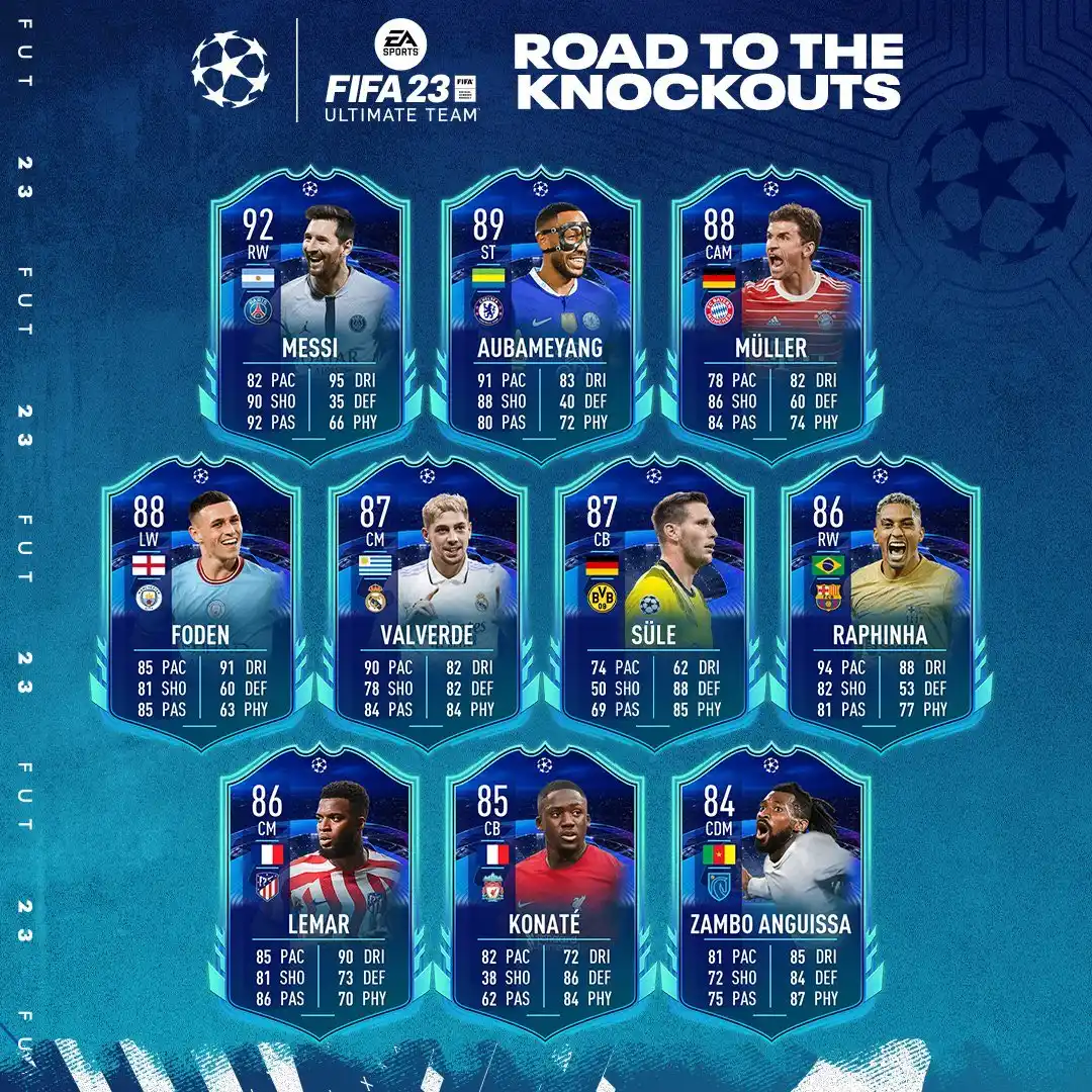 FIFA 22 recebe novas cartas Road to the Knockouts para o Ultimate Teams