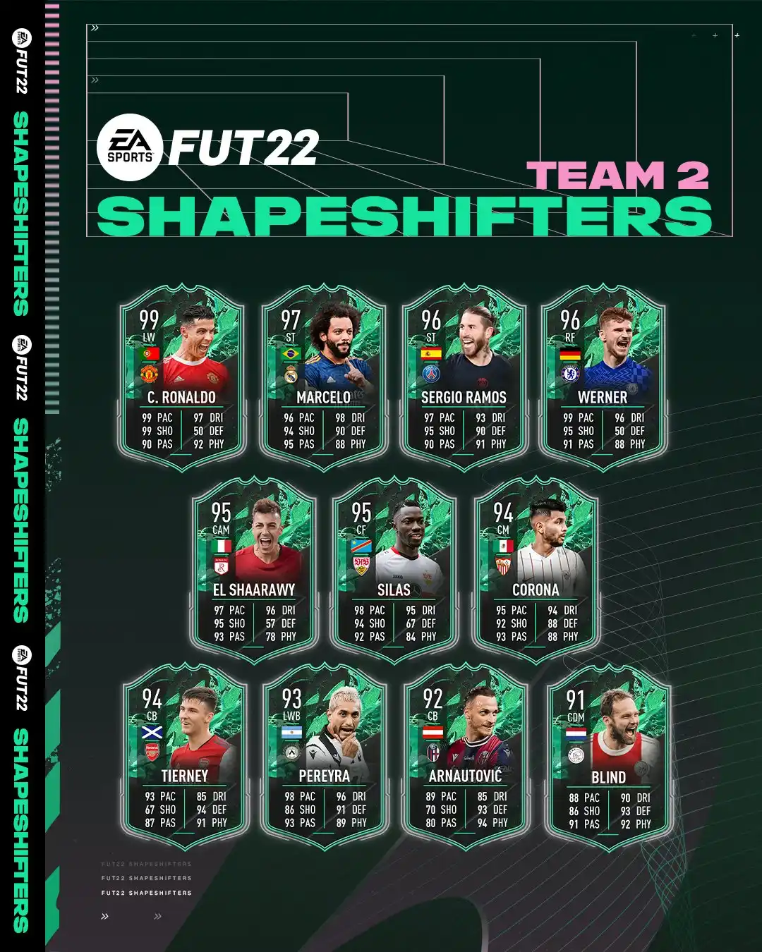 Shapeshifters en FIFA 22 Ultimate Team