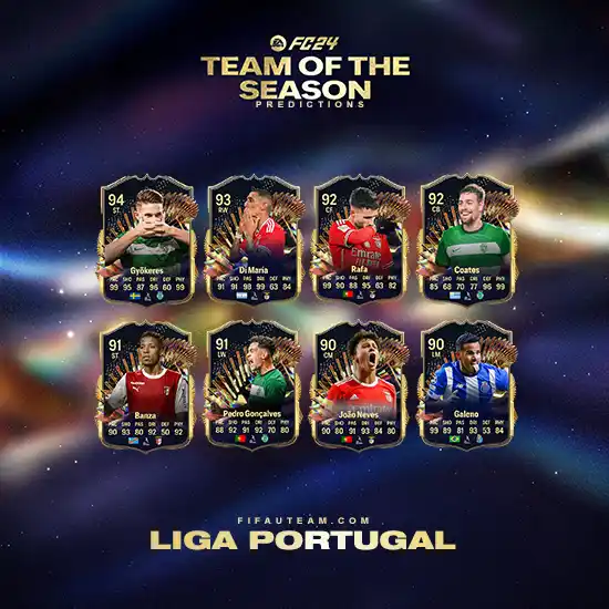 FC 24 Liga Portugal Team of the Season Predictions