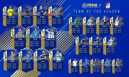 FIFA 18 Team of the Season