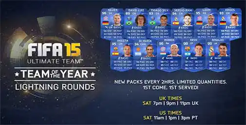 FIFA 15 Team of the Year