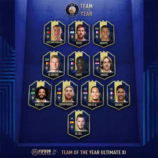 FIFA 21 Team Of The Year - AKQA