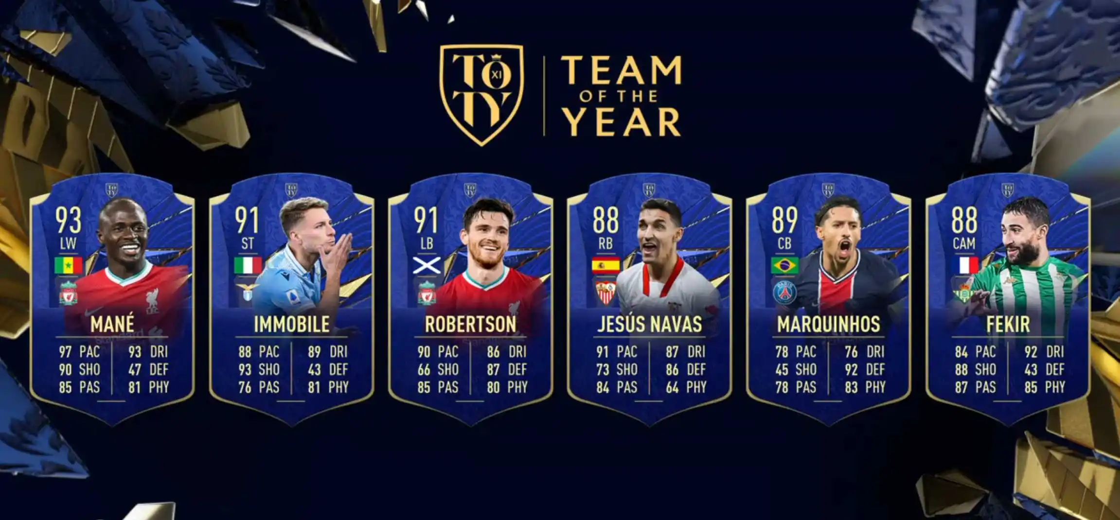 FIFA 21 Team Of The Year - AKQA