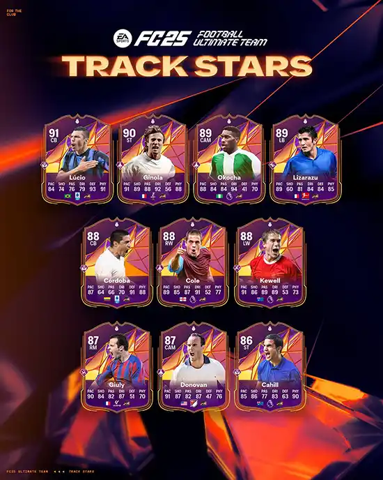 FC 25 Track Stars - Heroes Team 1