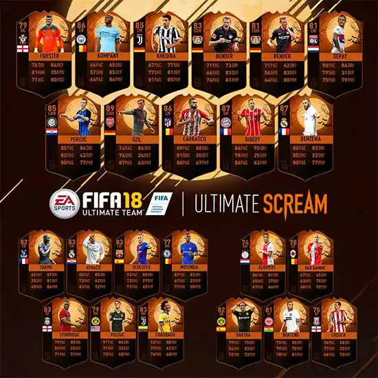 FIFA 18 Ultimate Scream - Team 1
