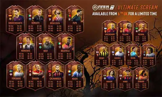 FIFA 19 Ultimate Scream - Team 1