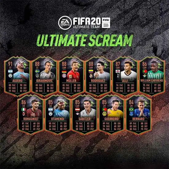 FIFA 20 Ultimate Scream - Team 1