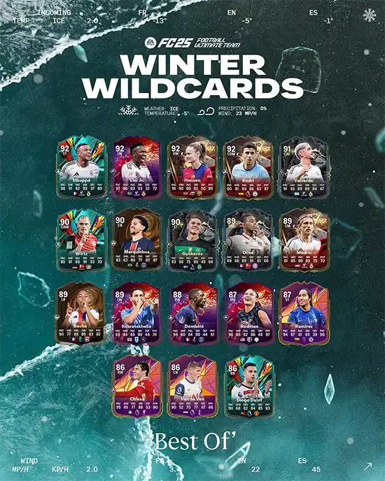 FC 25 Winter Wildcard Team