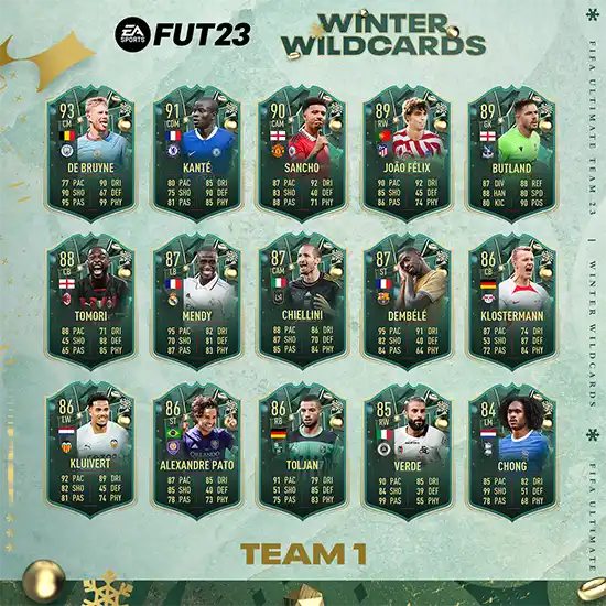 FIFA 23 Winter Wildcard Team