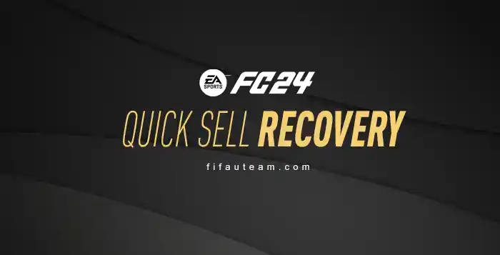 EA SPORTS FC 24 - Quick Sell Recovery in EA SPORTS FC™ Web and Companion  Apps