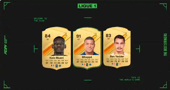The Best FC 24 Ligue 1 Strikers