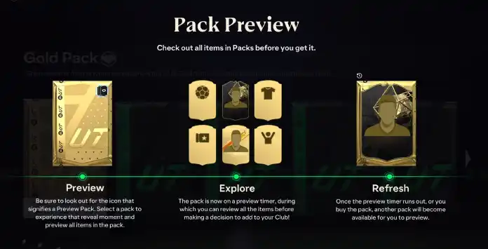 FC 25 Preview Packs