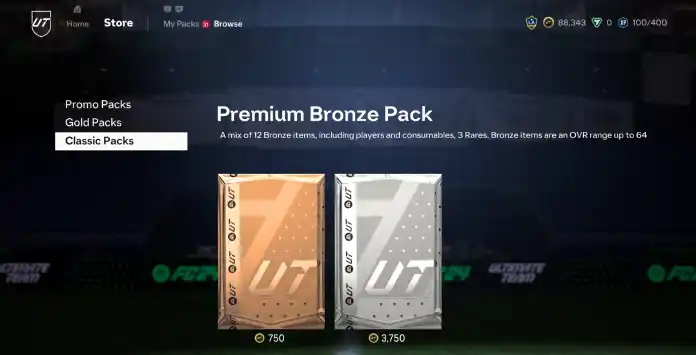 Classic Packs