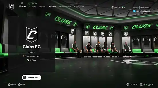 FC 25 Clubs