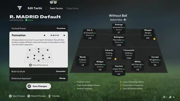 FC 25 Build-Up Style