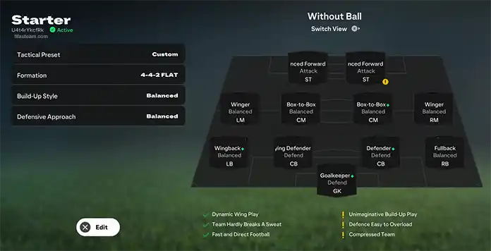 FC 25 Starter Tactic