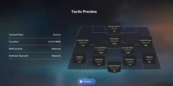FC 26 Pro 4231(2) Tactic