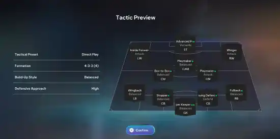 FC 26 Classic Tactic