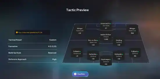 FC 26 Attacking Tactic