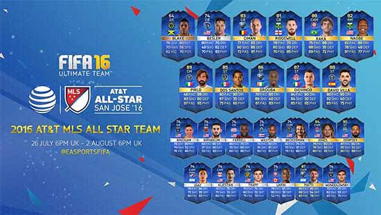 FIFA 16 Major League Soccer TOTS