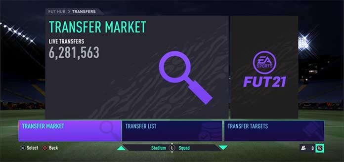 FIFA 21 Transfer Market