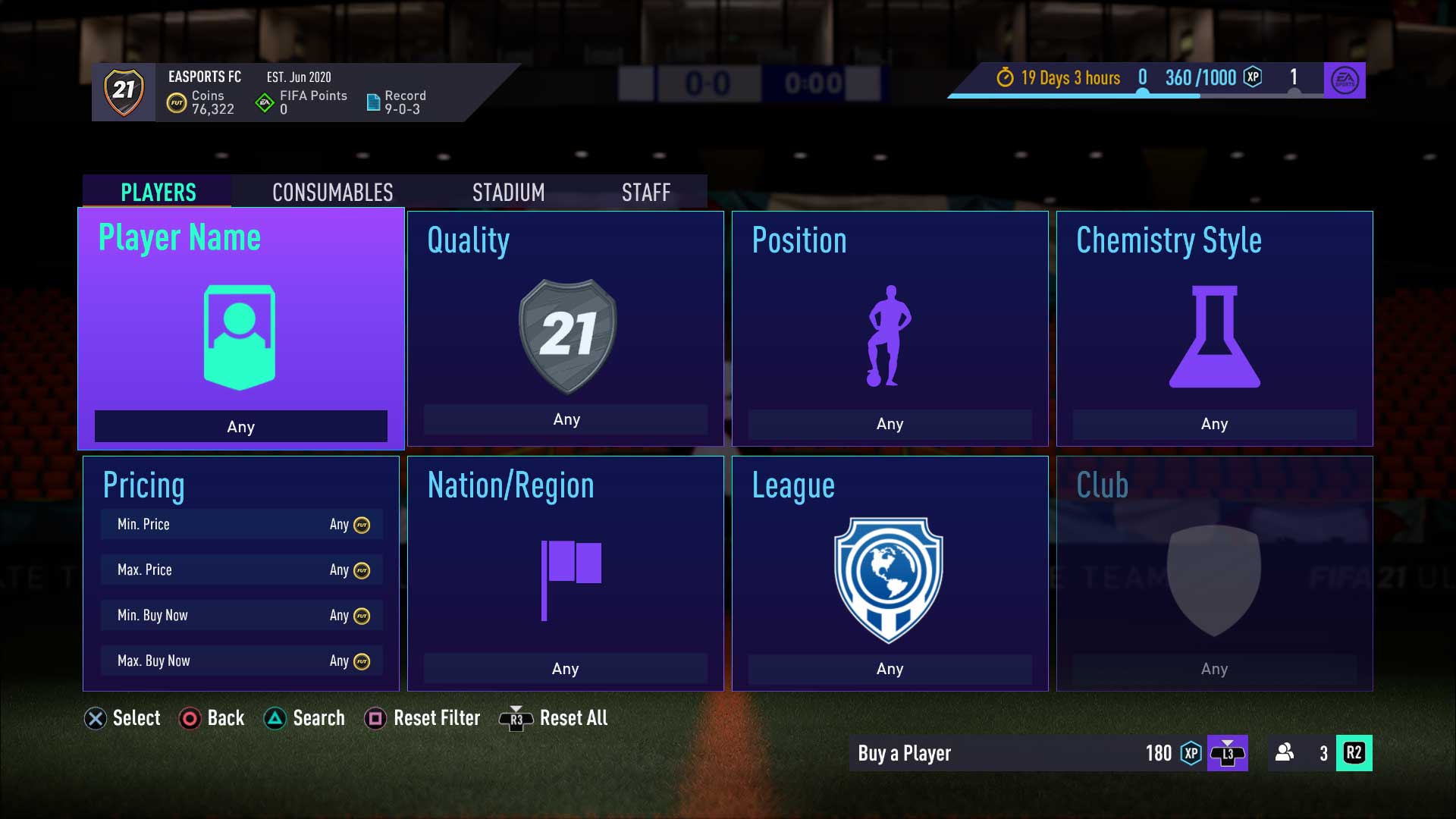 Fifa 21 first squad, won't get the game until late October early November  so I just plan on trading on the web app. So asked for some help from a  discord server