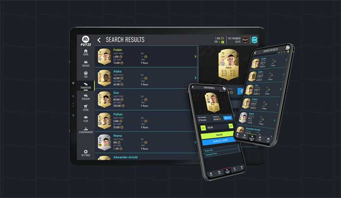FIFA 22 Companion App for iOS and Android Devices