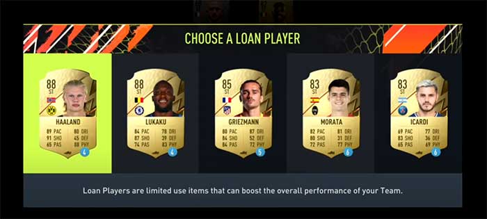 Loan Player Selection