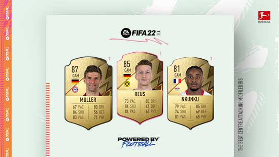 The Best FIFA 22 Bundesliga Midfielders